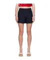 Valentino Toile Iconographe-patterned Shorts In Nude