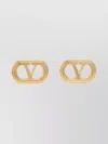 Valentino Ovalette Stud Earrings Featuring Oval Shape In Gold