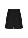 Valentino Logo Plaque Bermuda Shorts In Default Title