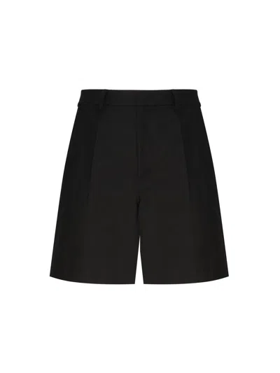 VALENTINO VALENTINO LOGO PLAQUE BERMUDA SHORTS