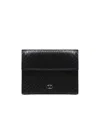Valentino Python Wallet In Black