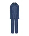 Valentino Jumpsuit Aus Denim Chambray Frau Denim 42 In Blue