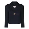 Valentino Vlogo Single-breasted Wool Blazer
