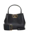 VALENTINO GARAVANI VALENTINO ALLTIME LOGO PLAQUE TOP HANDLE BAG