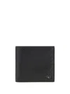 Valentino Logo-plaque Wallet In Black