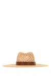 Valentino Vlogo Straw Hat In Neutrals