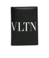 Valentino Logo-print Bi-fold Wallet In Black