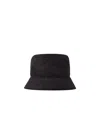 Valentino Logo-print Dropped-brim Bucket Hat In Black