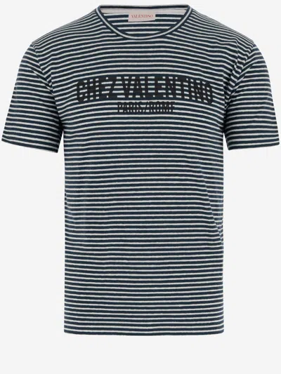 Valentino Garavani T-shirts And Polos In Black