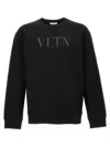 Valentino Cotton Crewneck Sweatshirt With Vltn Print