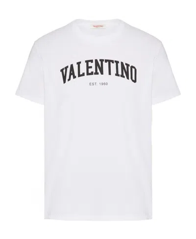 VALENTINO VALENTINO LOGO PRINTED CREWNECK T-SHIRT