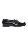 Valentino Garavani Woman Loafers Black Size 11 Soft Leather