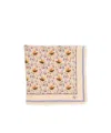 Valentino Logo Scarf In Nude
