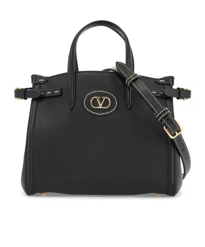 VALENTINO GARAVANI VALENTINO	ANTIBES VLOGO PLAQUE SMALL TOTE BAG