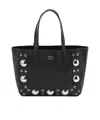 Valentino Logo Shoulder Bag In Black