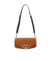 Valentino Logo 1 Small Shoulder Bag In Brown