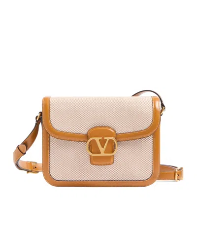 Valentino Garavani Logo Shoulder Bag In Multicolor
