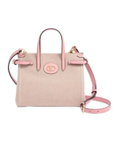 VALENTINO GARAVANI VALENTINO VLOGO PLAQUE TOP HANDLE BAG