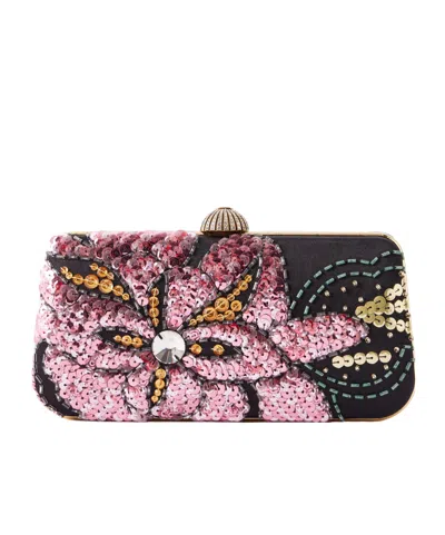 Valentino Garavani Logo Shoulder Bag In Purple