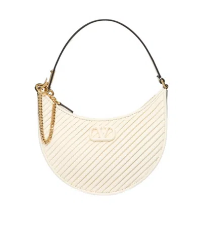VALENTINO GARAVANI VALENTINO VLOGO SIGNATURE ZIP-UP SHOULDER BAG