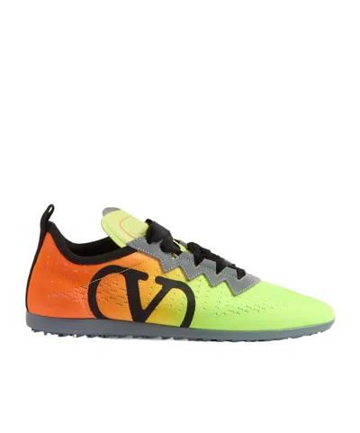 Valentino Garavani Logo Sneakers In Multicolor