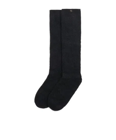 VALENTINO VALENTINO LOGO PLAQUE SOCKS
