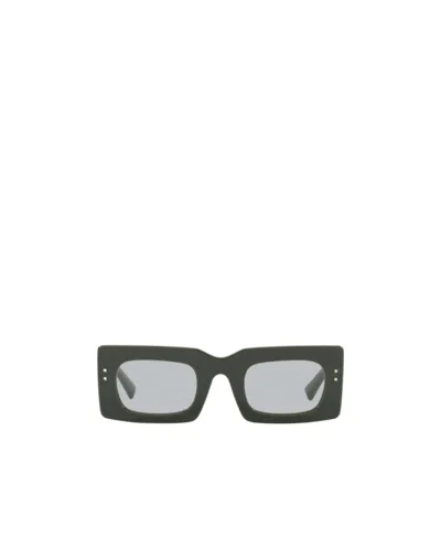 Valentino Logo Sunglasses In Black