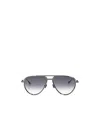 Valentino Logo Sunglasses In Gray