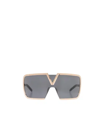 Valentino Garavani Logo Sunglasses In Multi