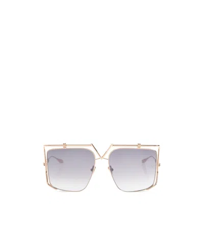 Valentino Logo Sunglasses In White