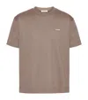 Valentino Logo T-shirt In Grey