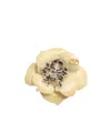 Valentino Logo Tie Clip In Nude