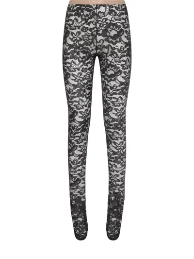 VALENTINO REBRODÉ LACE TIGHTS