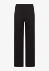 Valentino Logo Track Pants In Black