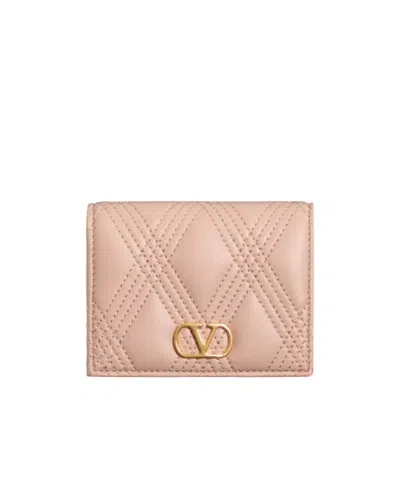 VALENTINO GARAVANI VALENTINO	QUILTIE 67 VLOGO SIGNATURE WALLET