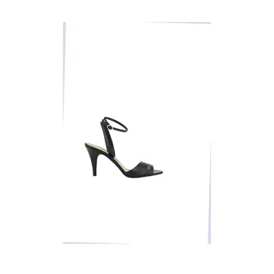 Valentino Garavani Logoed Sandals In Nero