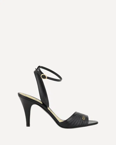 VALENTINO GARAVANI LOGOED SANDALS