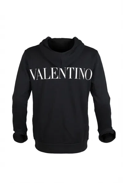 Valentino Logo-printed Sweatshirt In Black