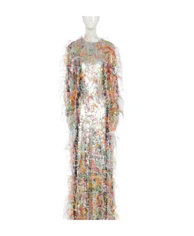Valentino Long Dress In Multi