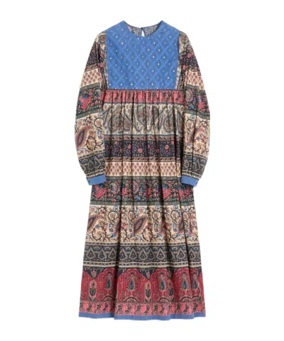 Valentino Voyage Imaginaire Dress In Multicolor