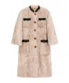 Valentino Long Sleeve Fur In Multi