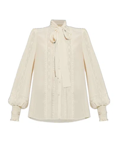 Valentino Long Sleeve Shirt In Animal Print
