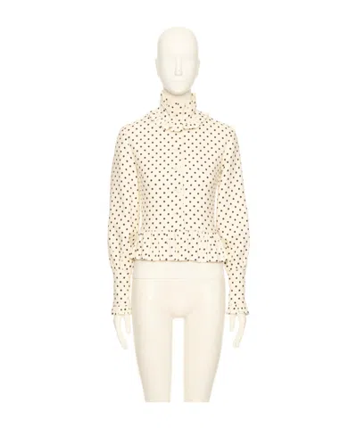Valentino Long Sleeve Shirt In White
