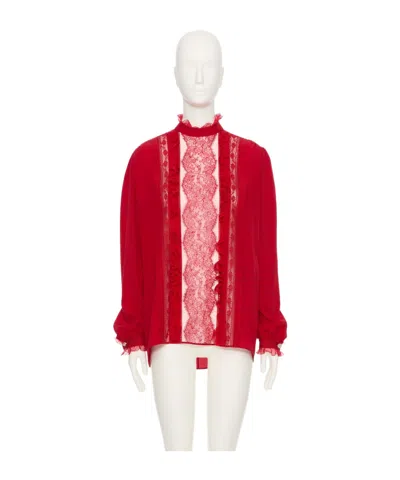 VALENTINO CREPE DE CHINE TOP