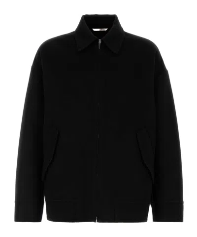 VALENTINO VALENTINO ZIP-UP LONG-SLEEVED JACKET