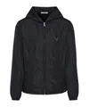 Valentino Long-sleeved Casual Jacket In Black