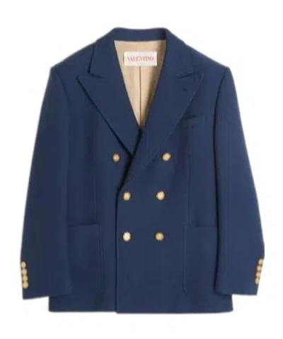 VALENTINO DOUBLE-BREASTED DOUBLE WOOL JACKET