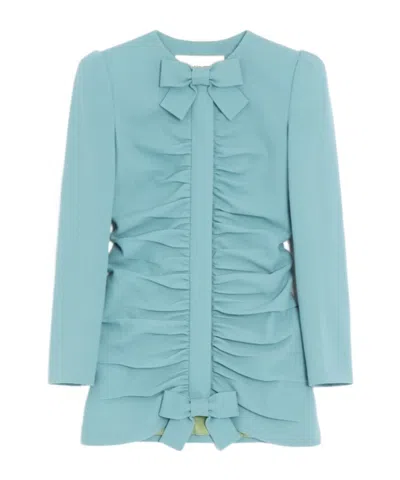 VALENTINO CRISPY LIGHT WOOL JACKET