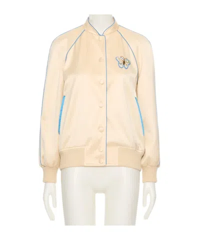 Valentino Long-sleeved Casual Jacket In Yellow