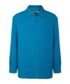 Valentino Wool Down Jacket In Blue
